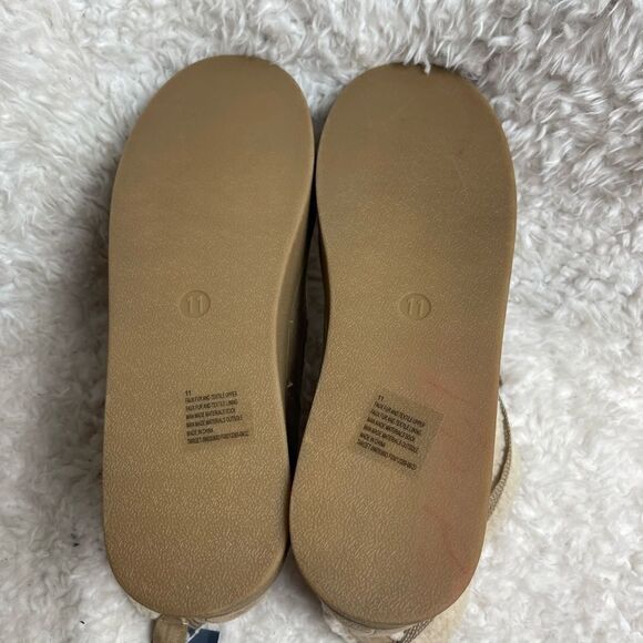 NWT Universal Thread Brigitte ankle Boots khaki and beige faux fur SZ 11 - Picture 12 of 12